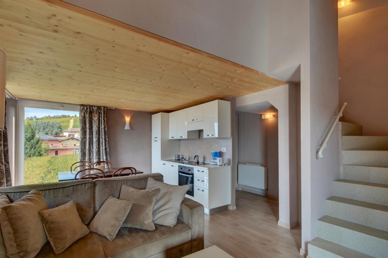 La Rosa Gialla Bio Apartments & Rooms Barolo Exterior foto
